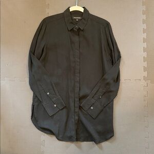 Banana Republic Black Button Down Shirt